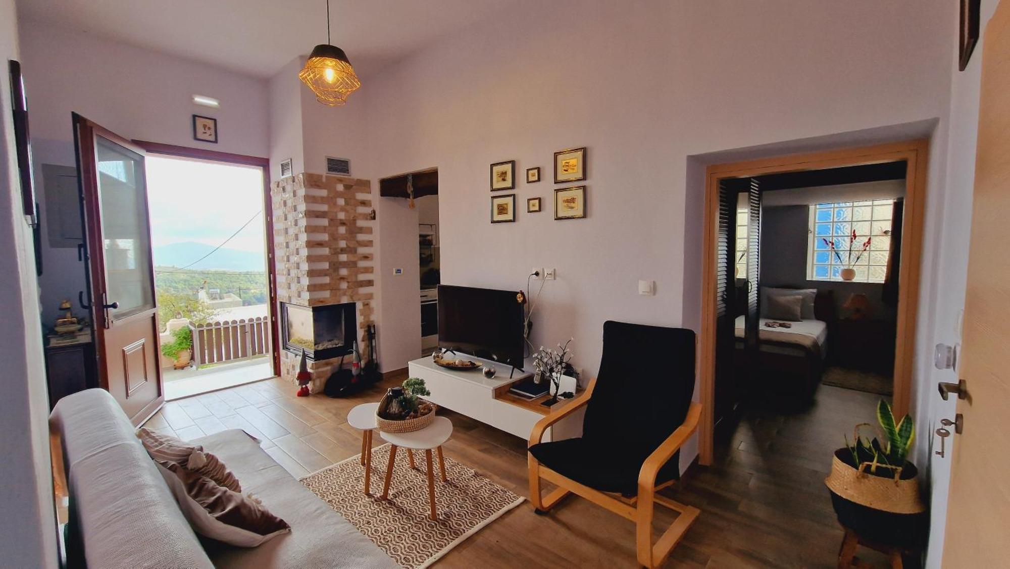 Вилла Seva Monolithos House Экстерьер фото